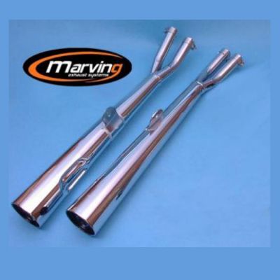 Výfuk MARVING MARVI GS 850 G homologovaný - pár - chrom